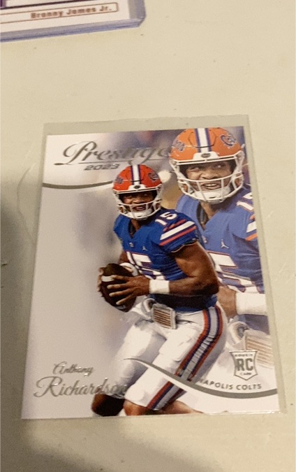 2023 Panini Prestige #302 Anthony Richardson — front