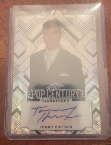 2022 Leaf Pop Century Signatures Tommy Hilfiger — front
