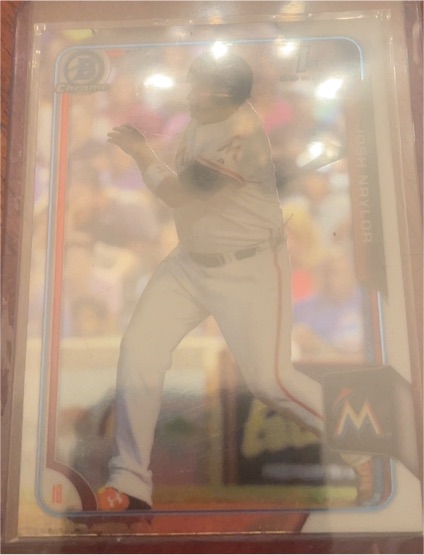 2021 Bowman Chrome #18 Josh Naylor — front