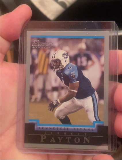 2004 Bowman #183 Jarrett Payton — front