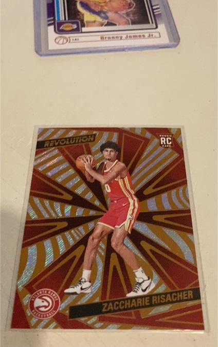 2024-25 Panini Revolution #104 Zaccharie Risacher — front