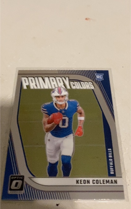 2024 Panini Donruss Optic #10 Keon Coleman — front