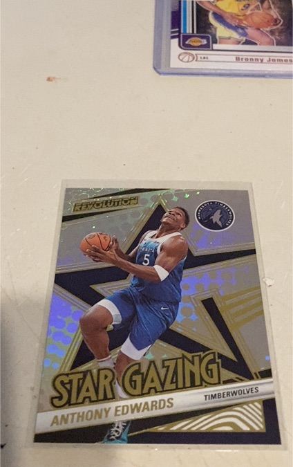 2023 Panini Revolution Star Gazing Anthony Edwards — front