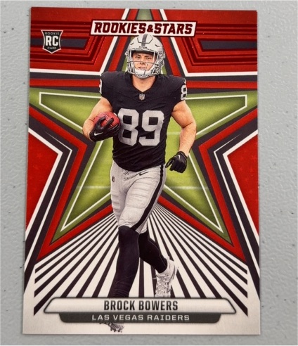 2024 Panini Rookies & Stars #114 Brock Bowers — front