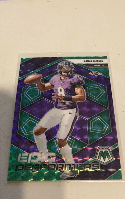 2025 Panini Mosaic #3 Lamar Jackson — front