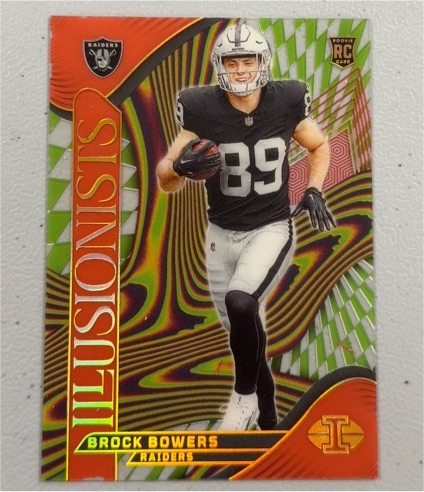 2024 Panini Illusions #7 Brock Bowers — front