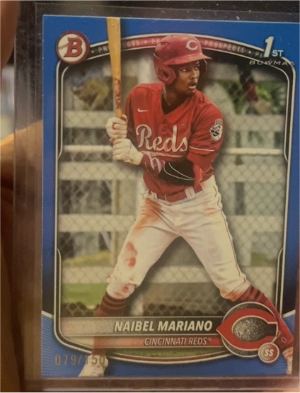 2025 Bowman #BP-99 Naibel Mariano — front