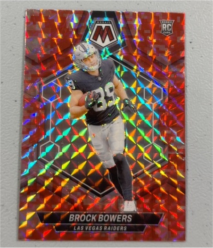 2024 Panini Mosaic #313 Brock Bowers — front