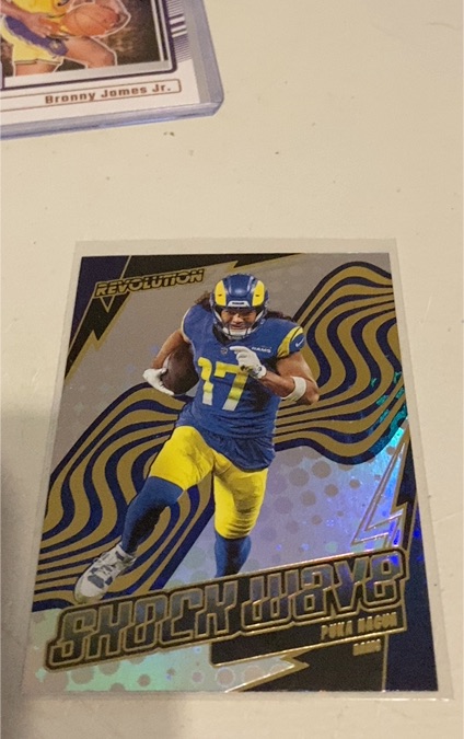 2025 Panini Revolution #34 Puka Nacua Shockwave — front