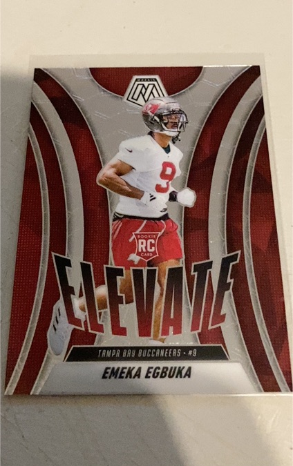 2025 Panini Mosaic Elevate #2 Emeka Egbuka — front