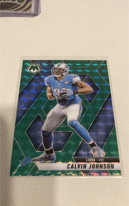 2020 Panini Mosaic #81 Calvin Johnson — front