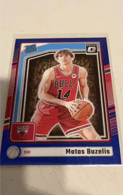 2024-25 Panini Donruss Optic #271 Matas Buzelis — front