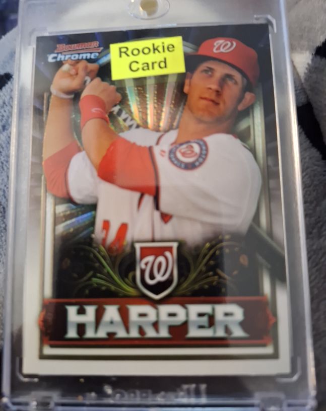 2011 Bowman Chrome #BCE1 Bryce Harper — front