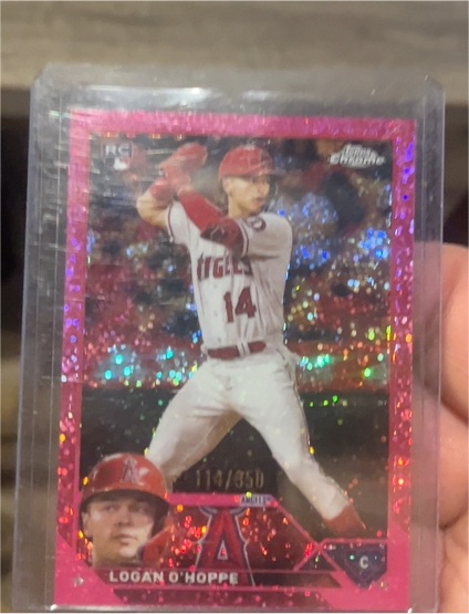 2023 Topps Chrome #188 Logan O'Hoppe — front