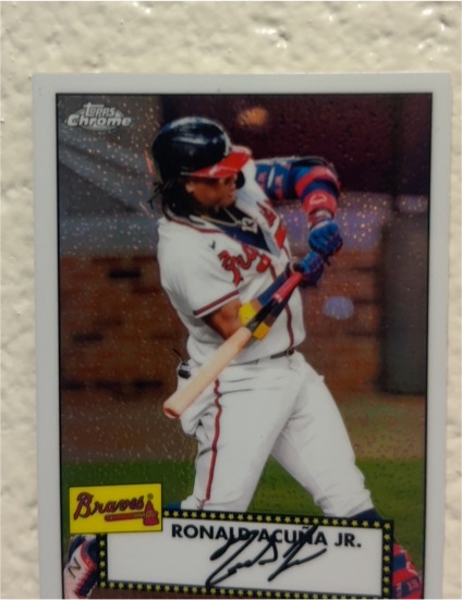 2021 Topps Chrome 1952 Redux #TC52-45 Ronald Acuna Jr. — front