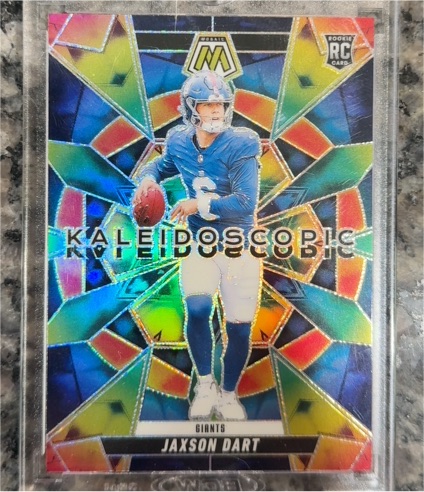 2025 Panini Mosaic #14 Jaxson Dart Kaleidoscopic — front