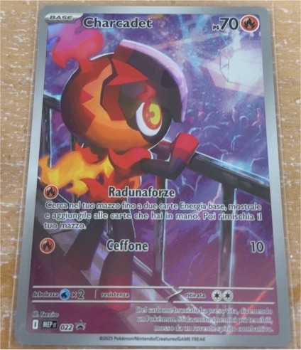 2025 Pokémon #022 Charcadet Phantasmal Flames — front