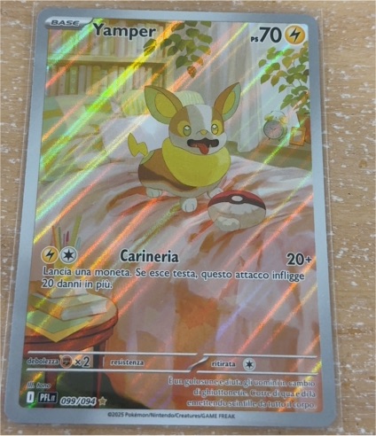 2025 Pokémon 099 Yamper — front