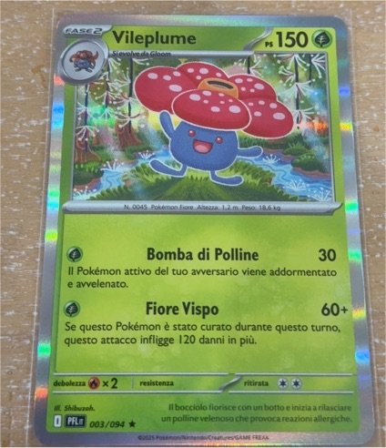2023 Pokémon ME02: Phantasmal Flames #003 Vileplume — front