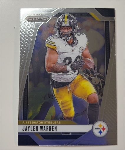 2024 Panini Prizm #242 Jaylen Warren — front