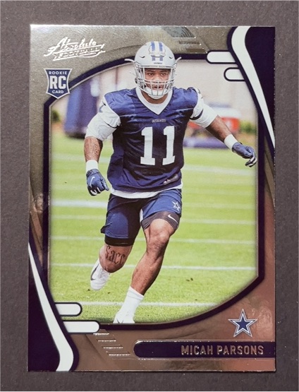 2021 Panini Absolute #158 Micah Parsons — front