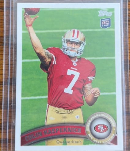 2011 Topps #413 Colin Kaepernick — front