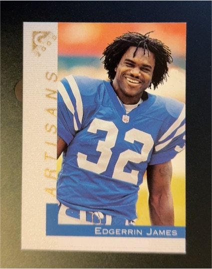 2000 Topps Gallery #145 Edgerrin James — front