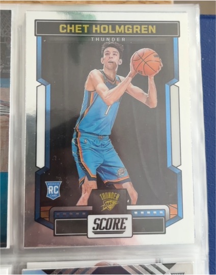 2022-23 Panini Chronicles Score #539 Chet Holmgren Rookie — front