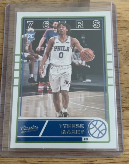 2020-21 Panini Chronicles Classics #631 Tyrese Maxey — front
