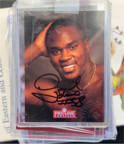 1991 Pro Line Portraits #85 Bruce Smith — front