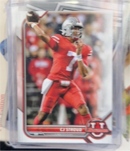 2021 Bowman University #90 C.J. Stroud — front
