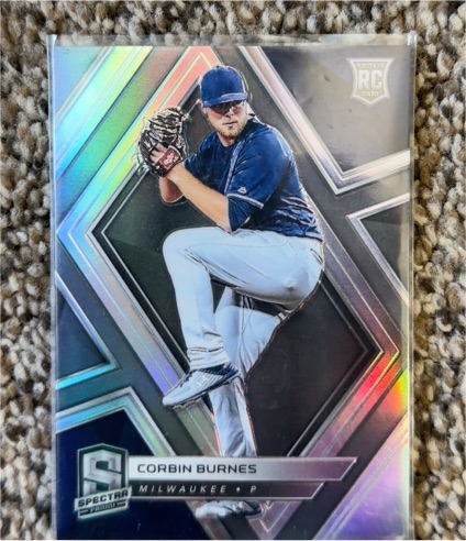 2019 Panini Chronicles Spectra #21 Corbin Burnes Rookie — front