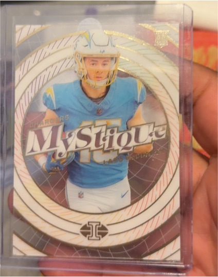 2024 Panini Illusions #17 Ladd McConkey Mystique — front