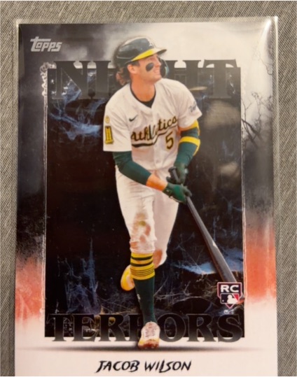 2025 Topps Update #NT-11 Jacob Wilson Night Terrors — front