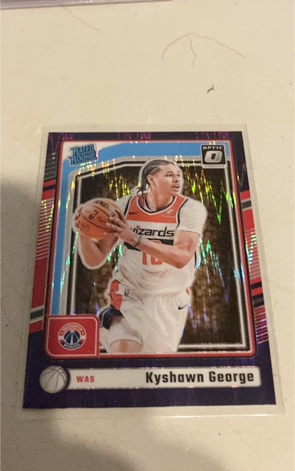2024-25 Panini Donruss Optic #299 Kyshawn George — front