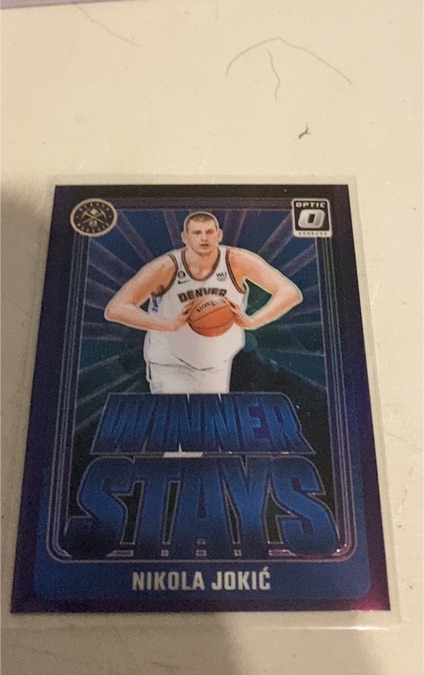2024-25 Donruss Optic #6 Nikola Jokic Winner Stays Purple — front