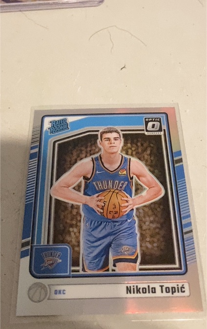 2024-25 Panini Donruss Optic #278 Nikola Topić — front