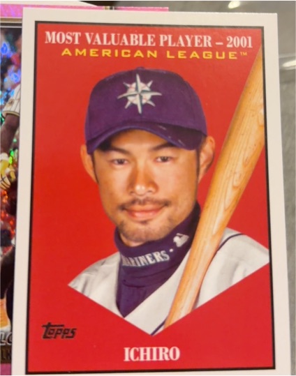 2025 Topps Update #MV-24 Ichiro Suzuki — front
