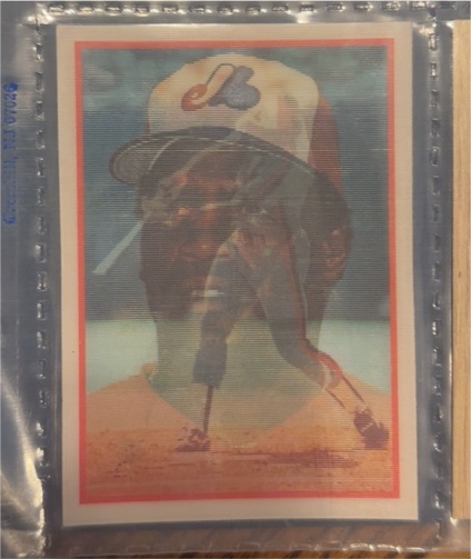 1987 Sportflics #34 Tim Raines — front