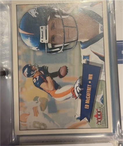 2001 Fleer Tradition #79 Ed McCaffrey — front