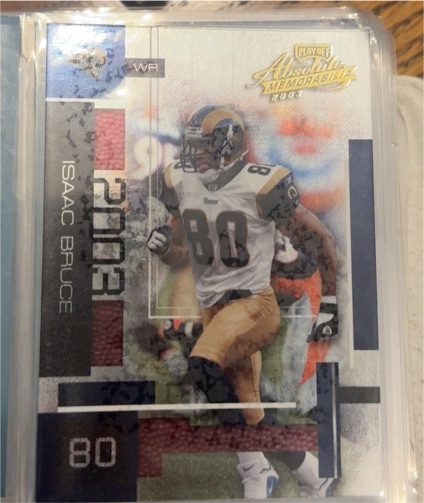 2003 Playoff Absolute Memorabilia #80 Isaac Bruce — front