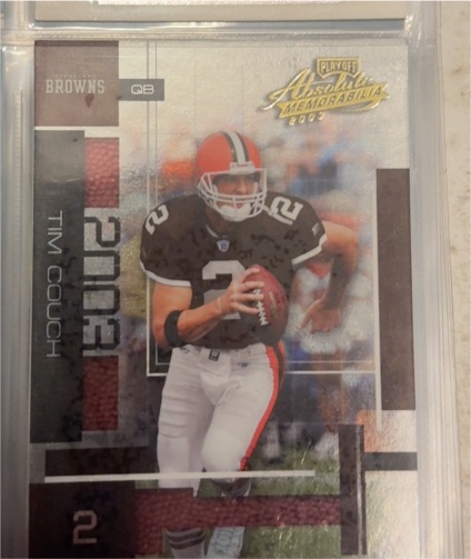2003 Playoff Absolute Memorabilia #2 Tim Couch — front