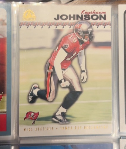 2002 Pacific Adrenaline #265 Keyshawn Johnson — front