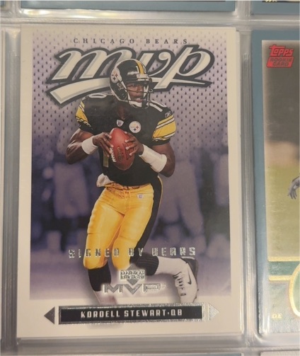 2003 Upper Deck MVP Kordell Stewart — front