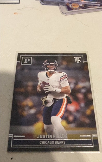 2021 Panini Chronicles #PA-4 Justin Fields — front
