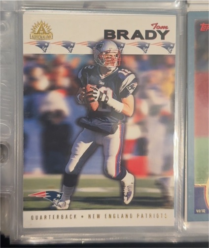 2002 Pacific Adrenaline #163 Tom Brady — front
