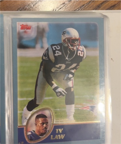 2003 Topps #193 Ty Law — front