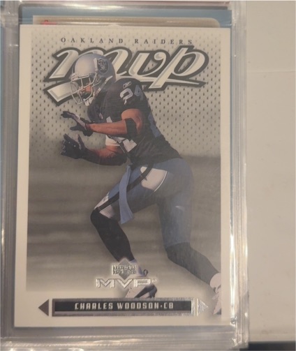 2003 Upper Deck MVP #21 Charles Woodson — front