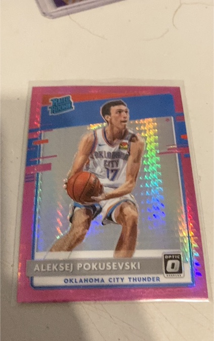 2020-21 Donruss Optic #167 Aleksej Pokusevski — front