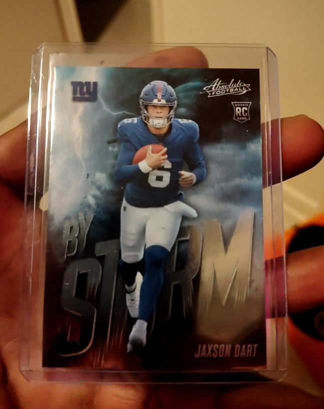 2025 Panini Absolute By Storm #7 Jaxson Dart — front